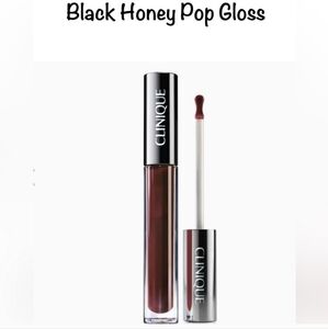 CLINIQUE Pop Plush Creamy Lipgloss BLACK HONEY POP 01